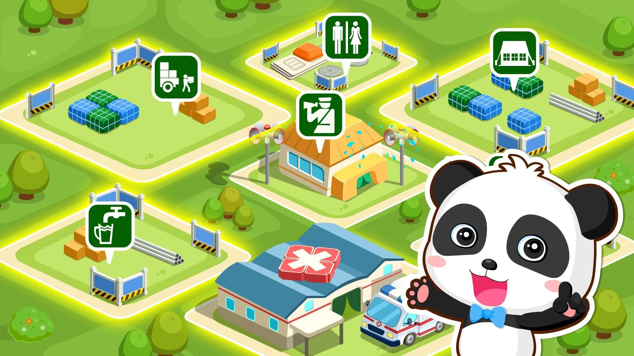Baby Panda Earthquake Safety 2 Screenshot 2