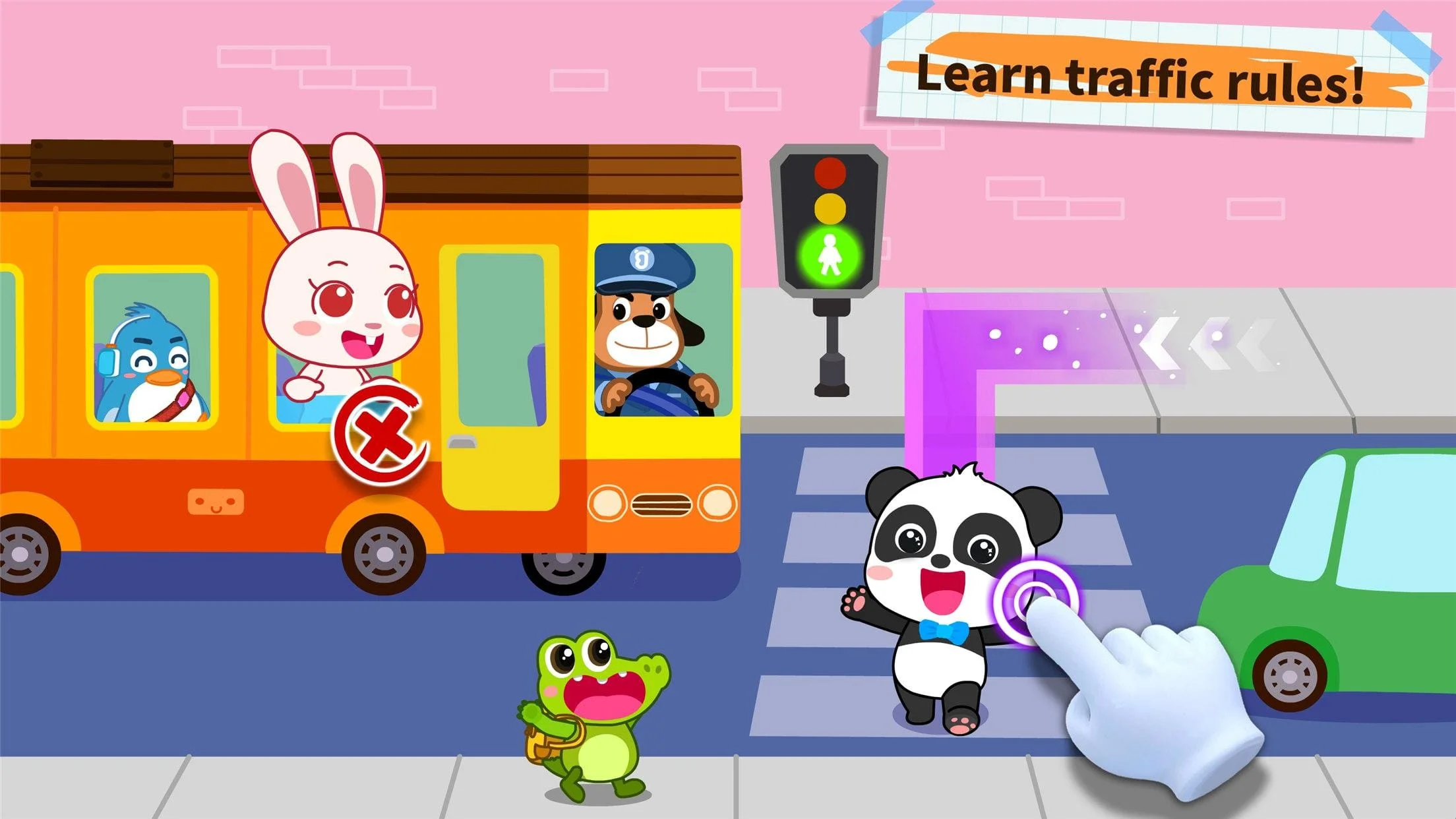 Baby Panda's Safety & Habits Screenshot 3