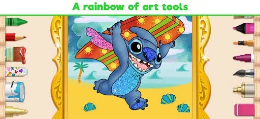 Disney Coloring World Screenshot 3