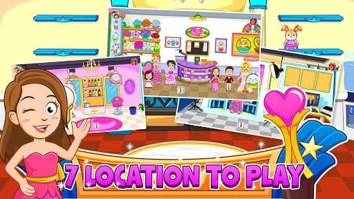 My Town : Beauty contest Screenshot 3