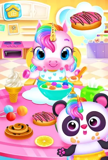 My Baby Unicorn - Pet Care Sim Screenshot 1