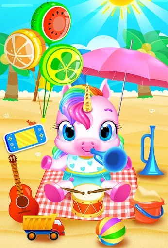 My Baby Unicorn - Pet Care Sim Screenshot 3