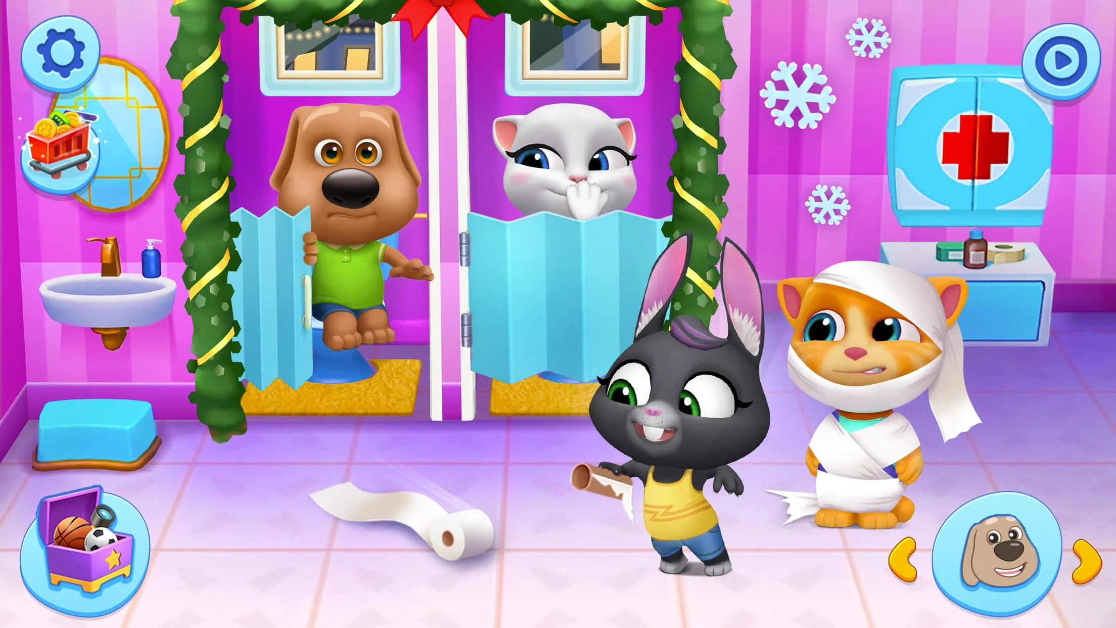 My Talking Tom Friends Screenshot 2