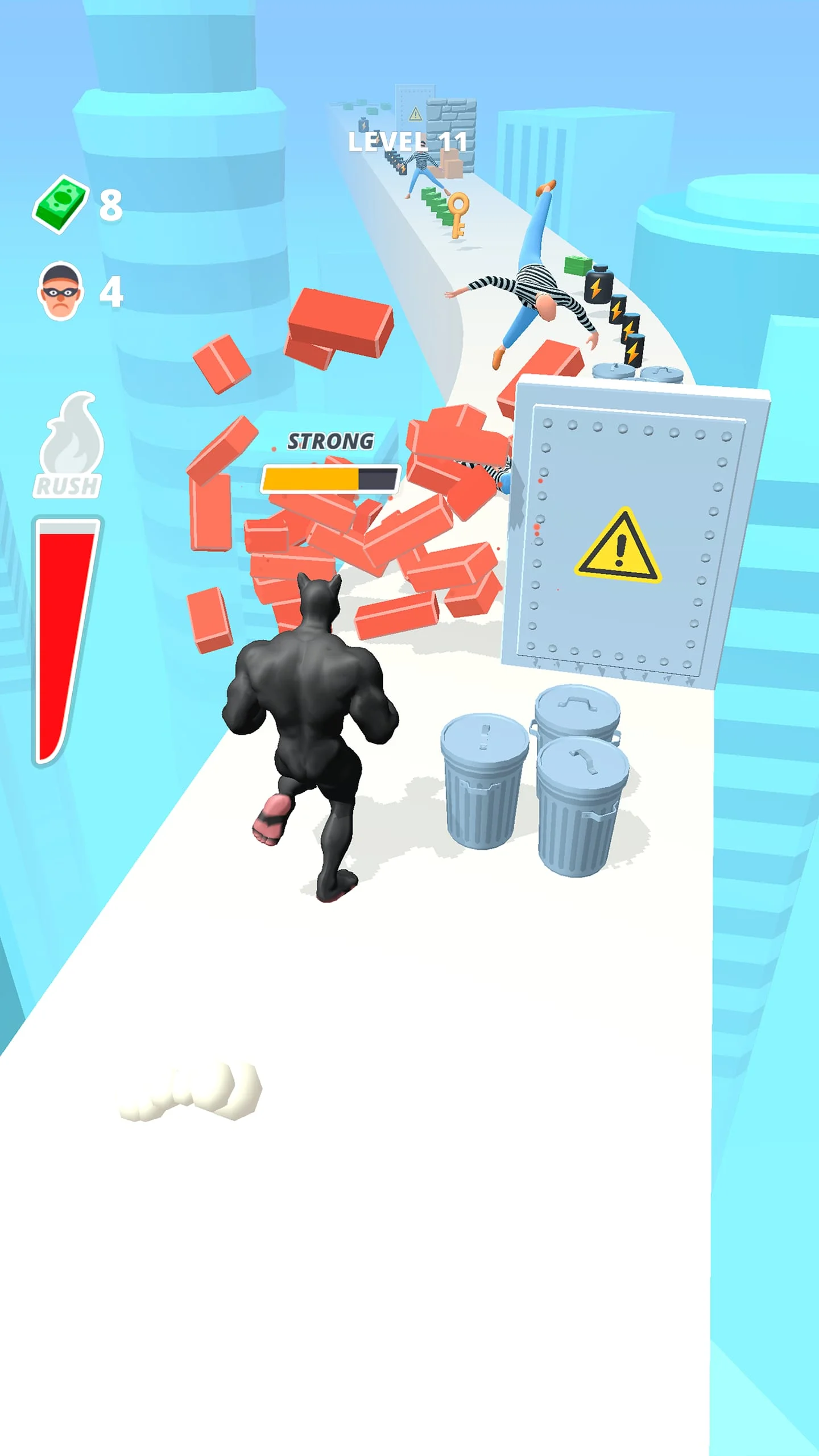 Muscle Rush - Smash Running Screenshot 4