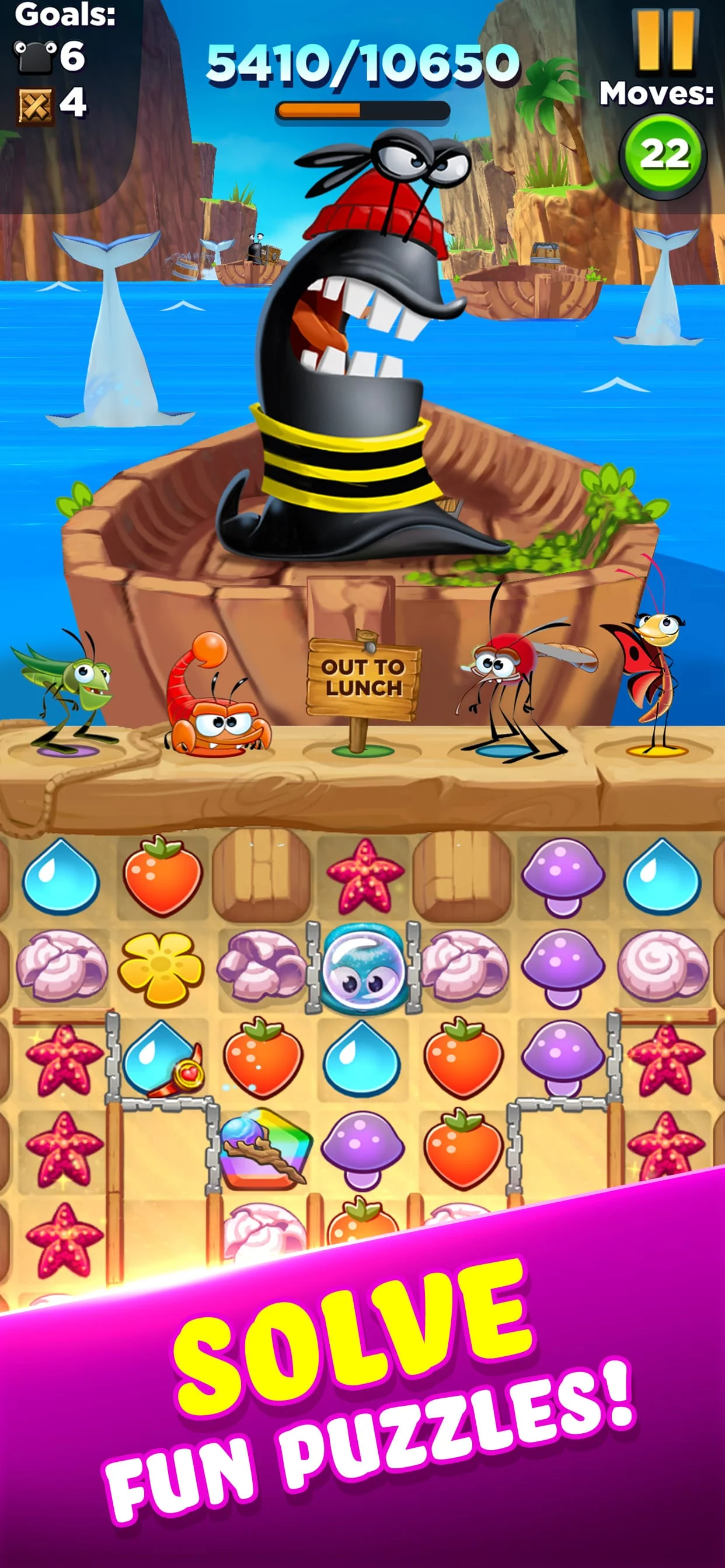 Best Fiends - Match 3 Puzzles Screenshot 2