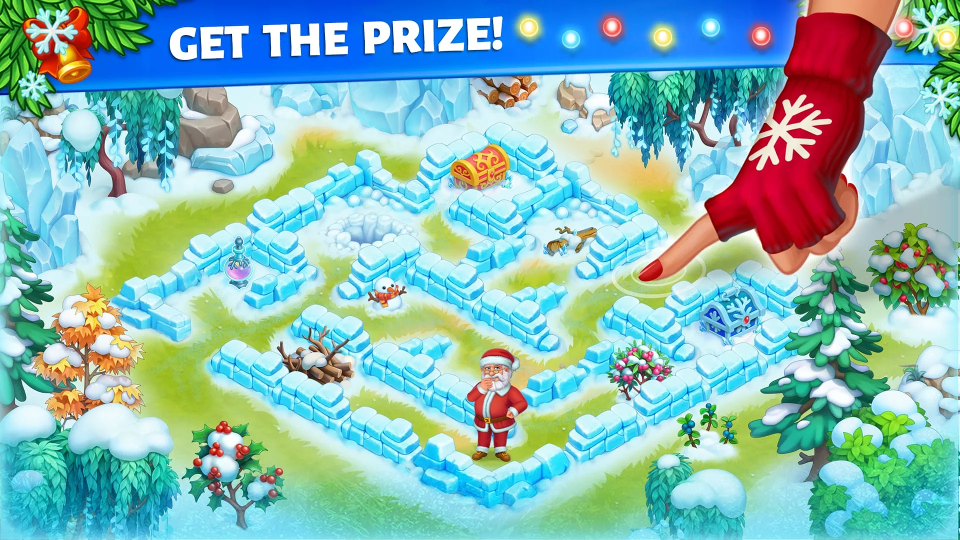 Snow Farm - Santa Family story Screenshot 3