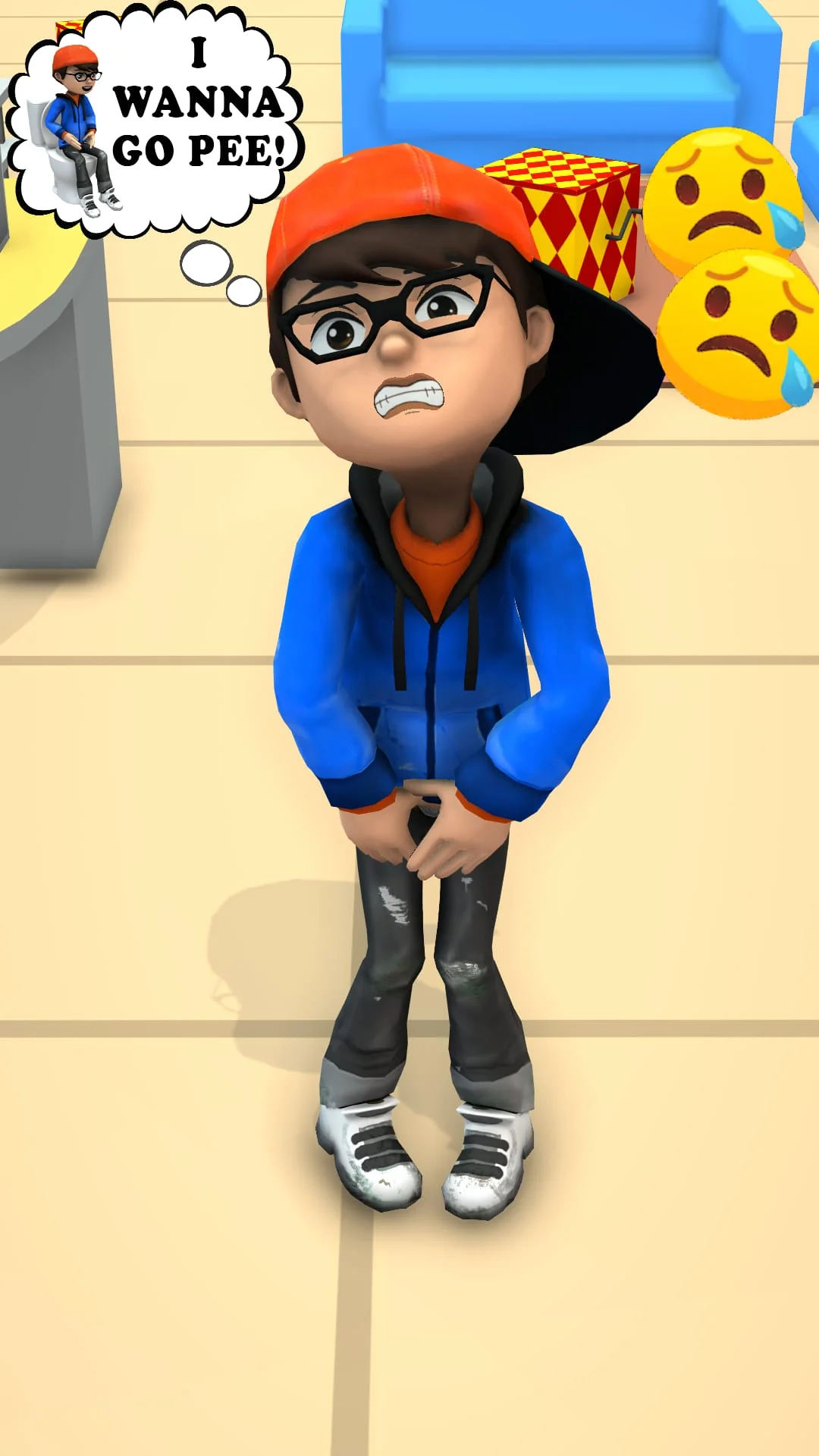 Rush Run (Need to pee) Screenshot 1