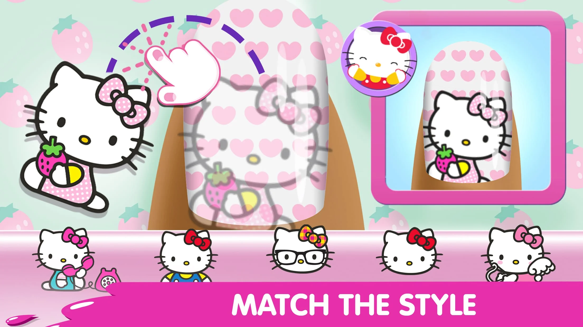 Hello Kitty Nail Salon Screenshot 3