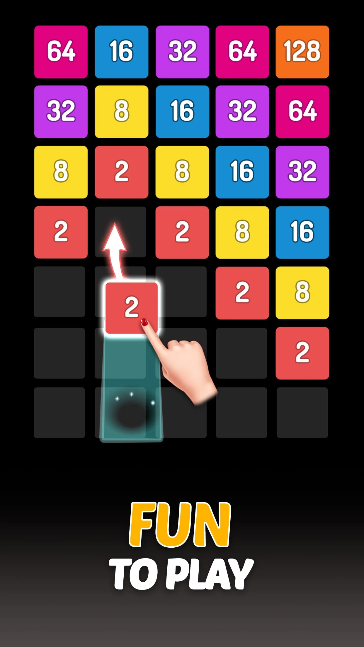 X2 Blocks - 2048 Number Game Screenshot 1
