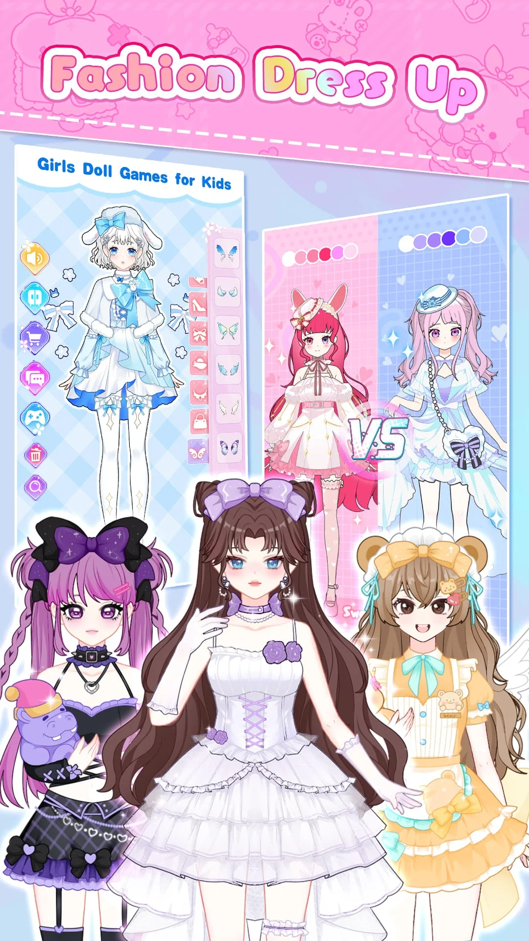 Vlinder Princess Dress Up DIY Screenshot 1