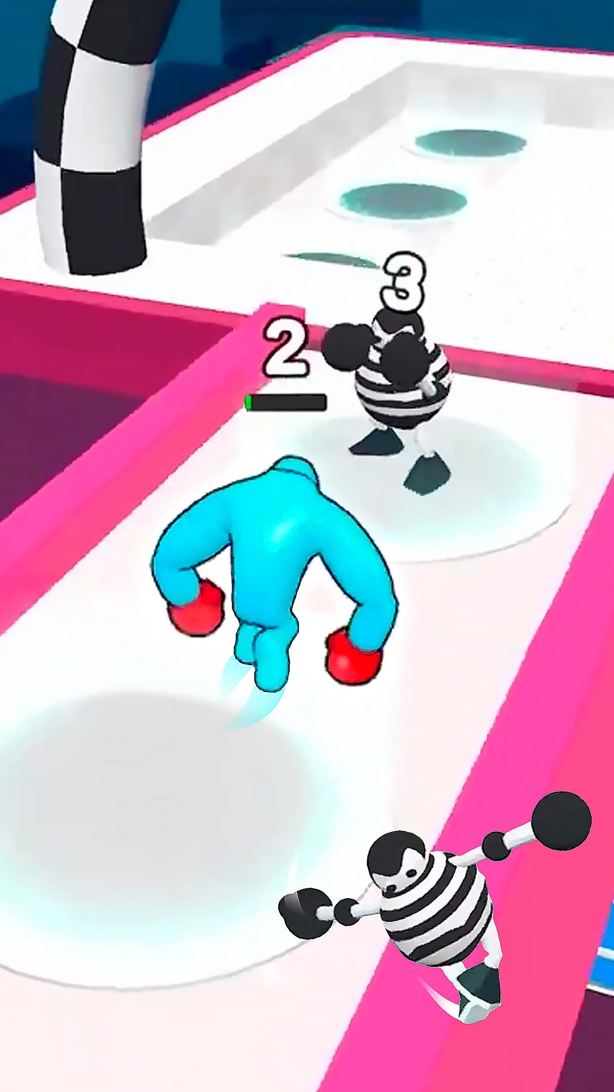 Punchy Race: Run & Fight Game Screenshot 4