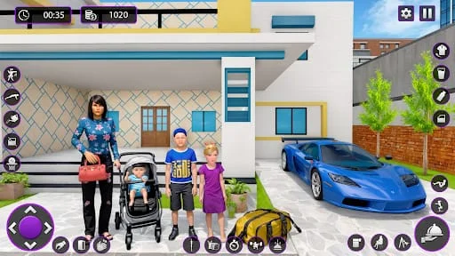 Single Mom Sim Mother Games Screenshot 3
