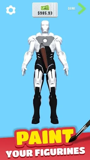 Figurine Art - Coloring Games Screenshot 1