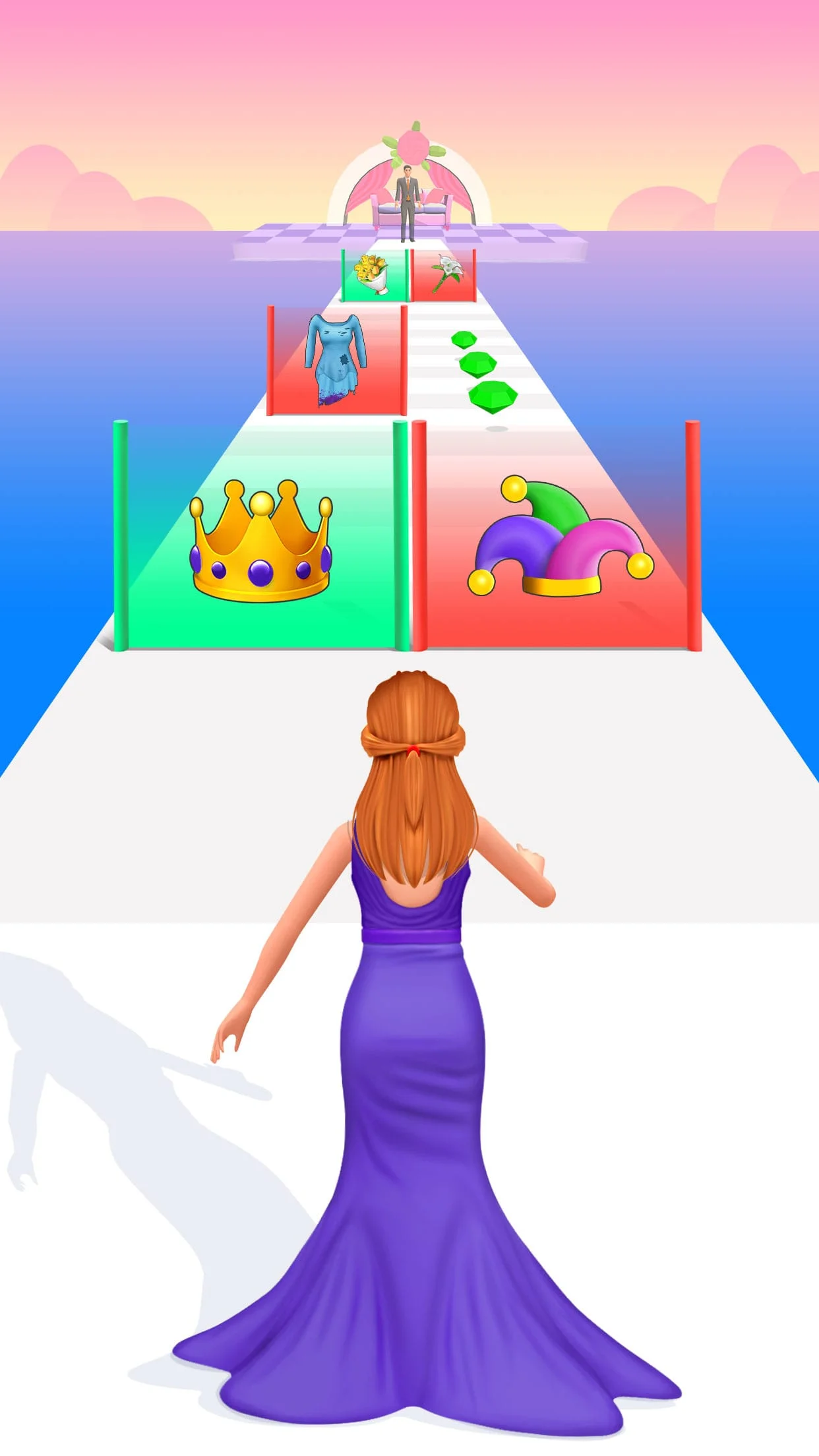 Bride Race: Makeup, Dress up Screenshot 1