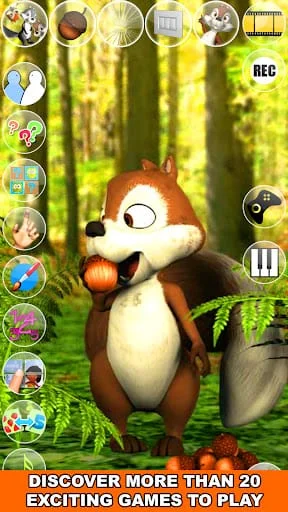 Talking James Squirrel Screenshot 4