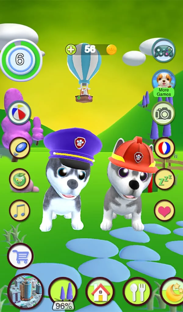Talking Husky Dog Screenshot 1