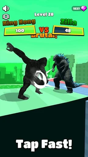 Kaiju Run - Dzilla Enemies Screenshot 4