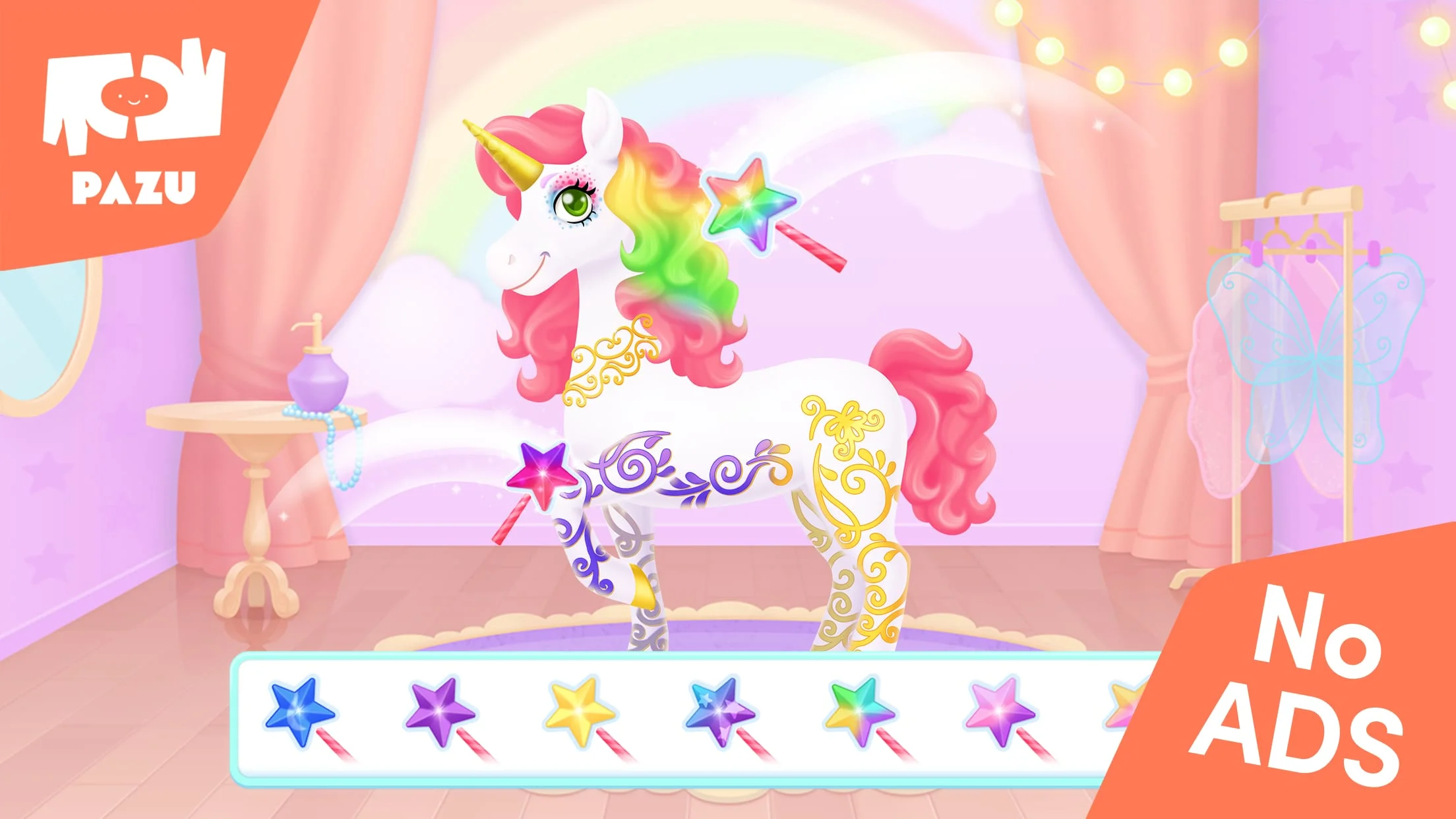 My Unicorn dress up for kids Screenshot 2