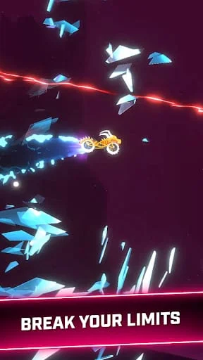 Rider Worlds - Neon Bike Races Screenshot 1