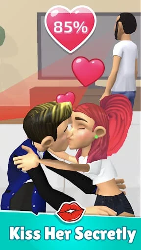 Kiss in Public: Sneaky Date Screenshot 2