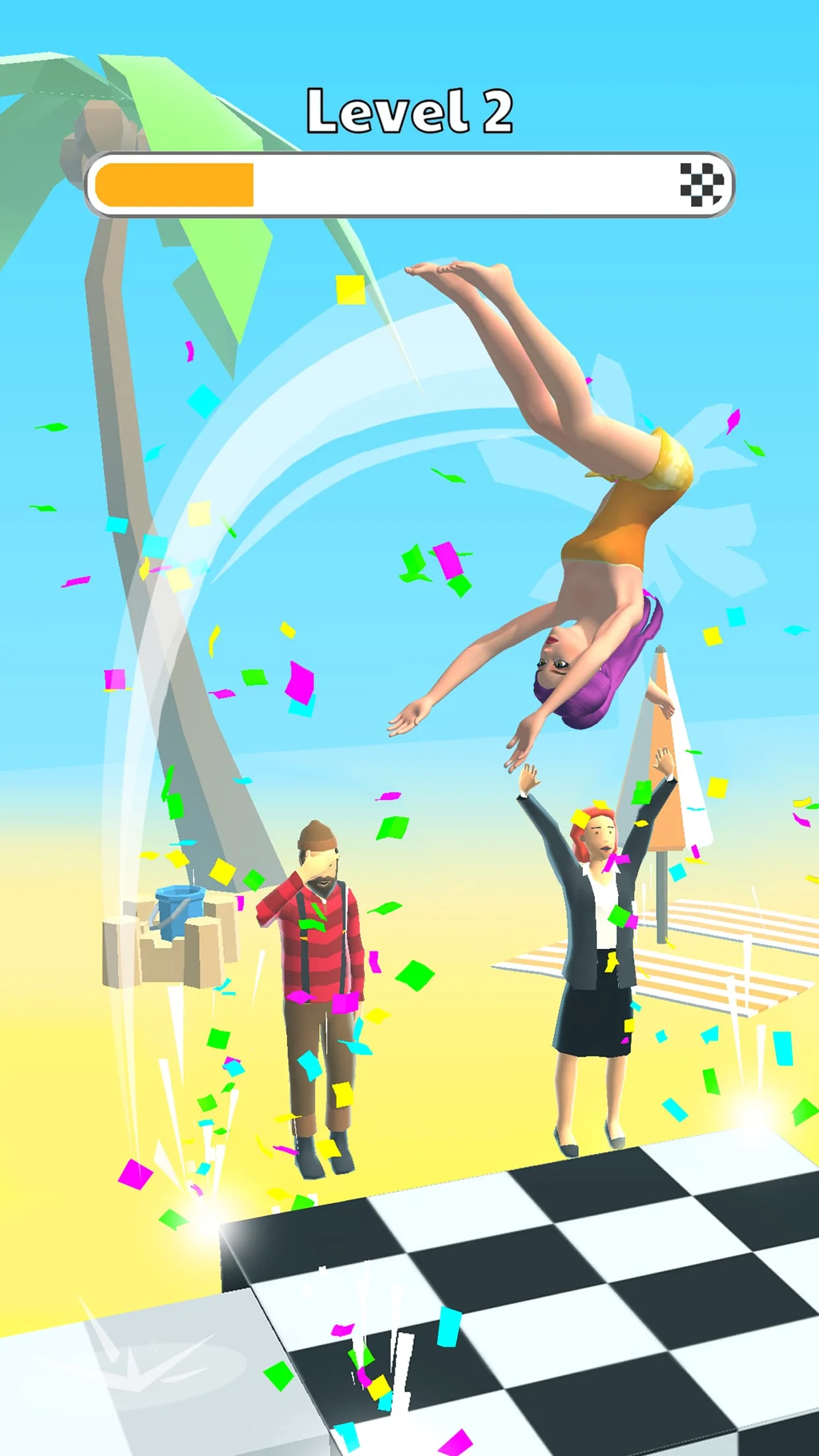 Human Flip: Jump Master Game Screenshot 2