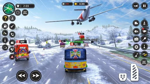 Modern Rickshaw Driving Games Screenshot 2
