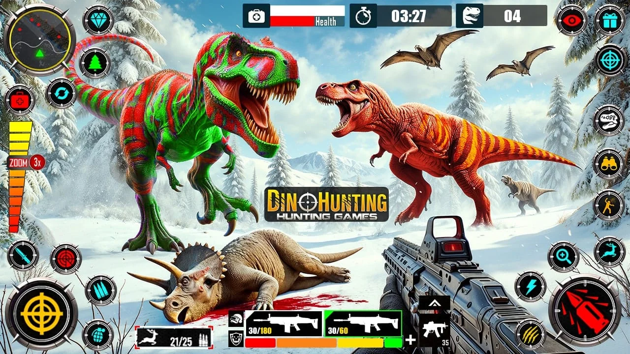 Wild Dinosaur Hunting Zoo Game Screenshot 3
