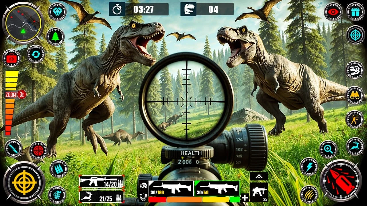 Wild Dinosaur Hunting Zoo Game Screenshot 4
