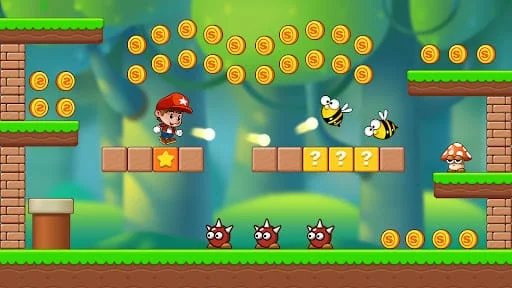 Super Mano Bros - Jungle World Screenshot 1