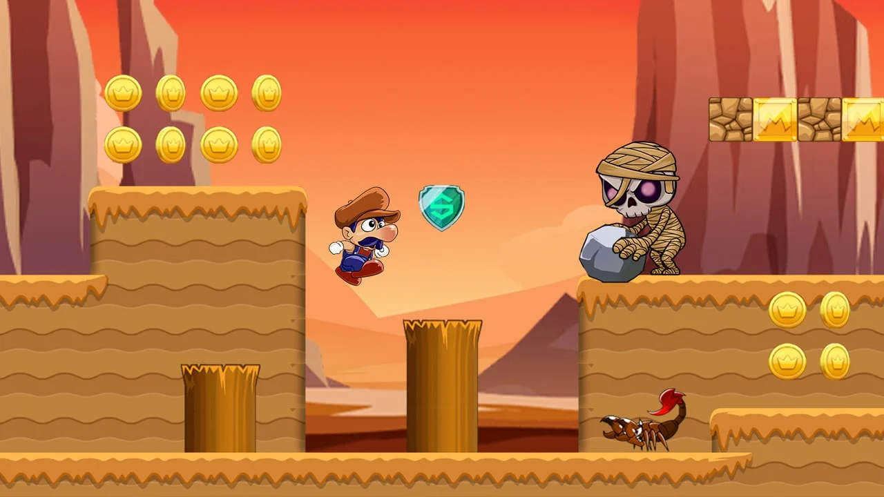 Super Bino Go:Adventure Jungle Screenshot 2