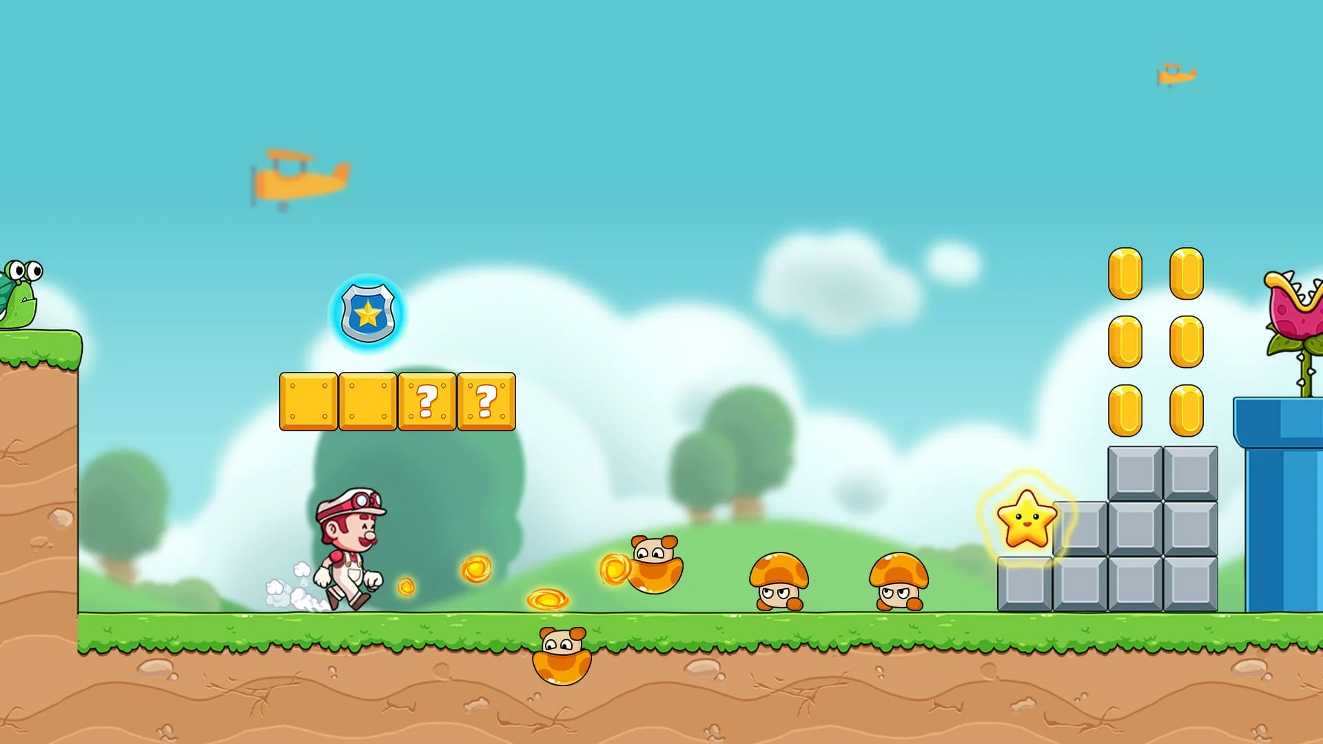 Pop's World - Running game Screenshot 2