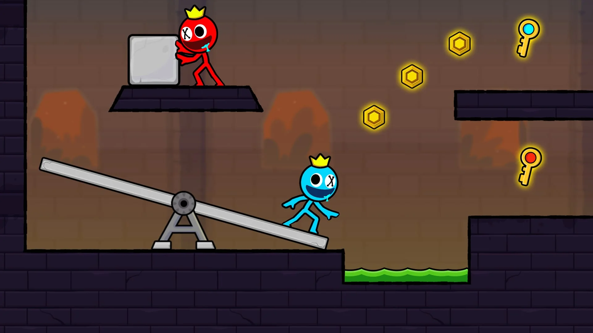 Red and Blue Stick: Animation Screenshot 2