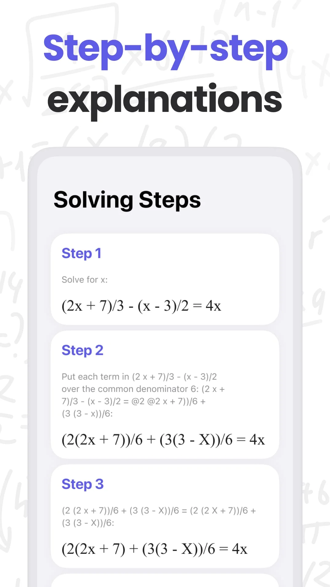 MathMaster: Math Solver & Help Screenshot 3