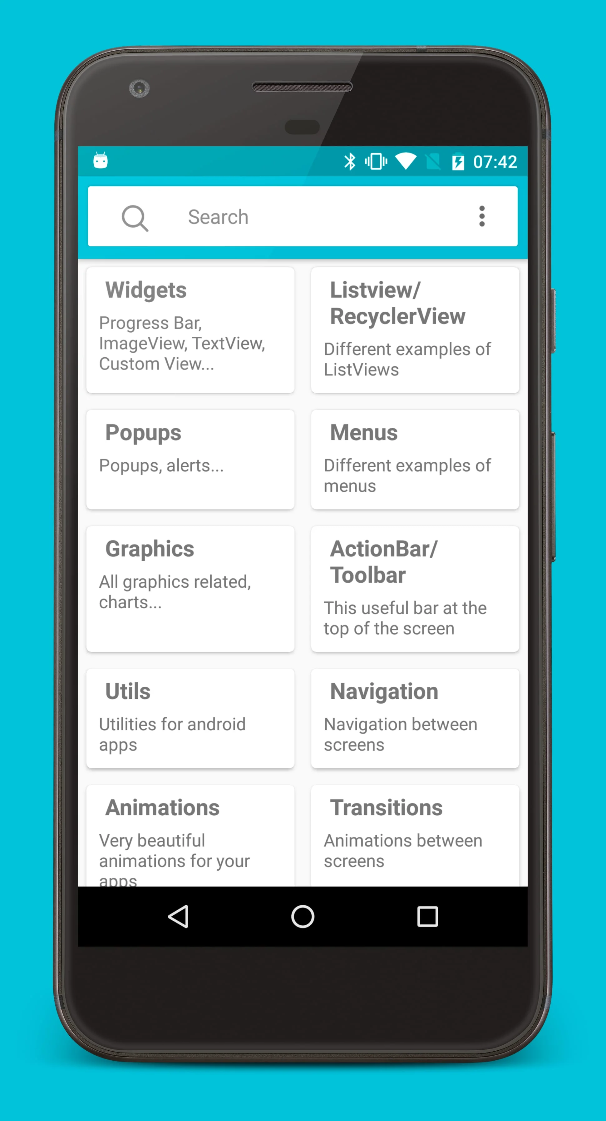 Libraries for developers Screenshot 1
