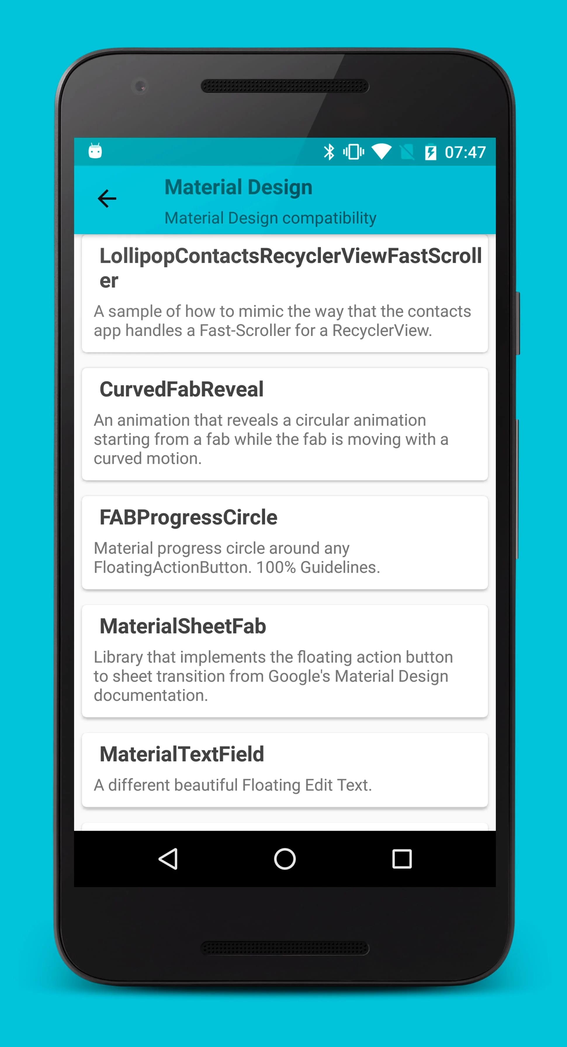 Libraries for developers Screenshot 2
