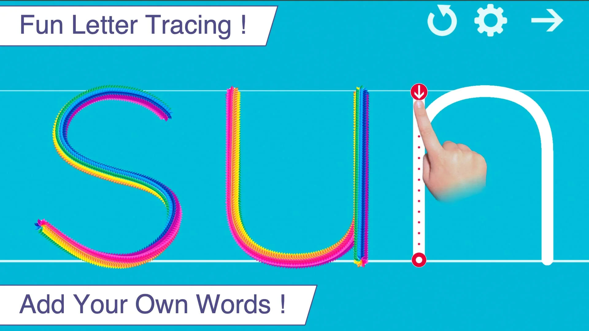 Writing Wizard - Learn Letters Screenshot 1