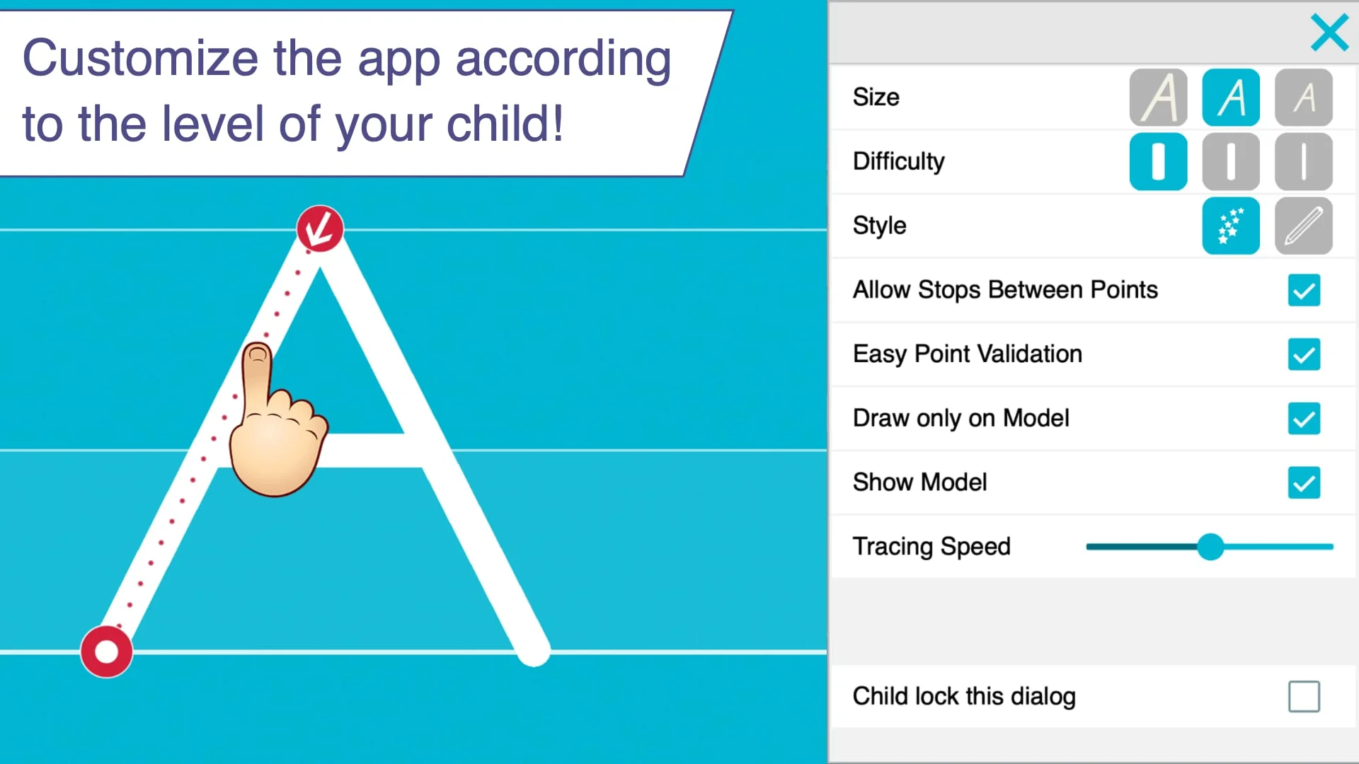Writing Wizard - Learn Letters Screenshot 4