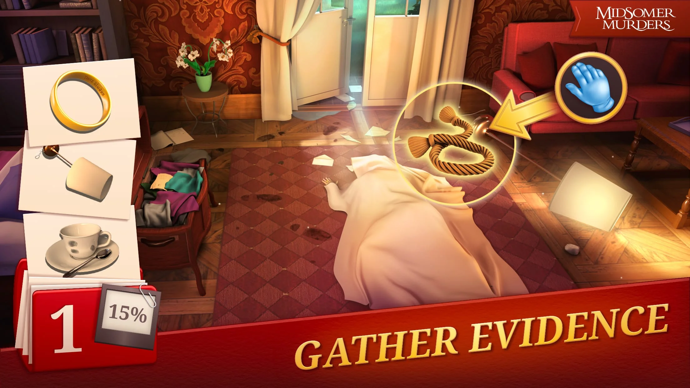 Midsomer Murders: Word Puzzles Screenshot 1