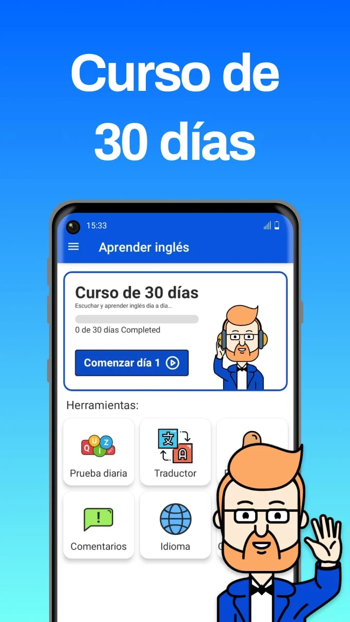 Aprender Inglés Curso: Fluento Screenshot 1