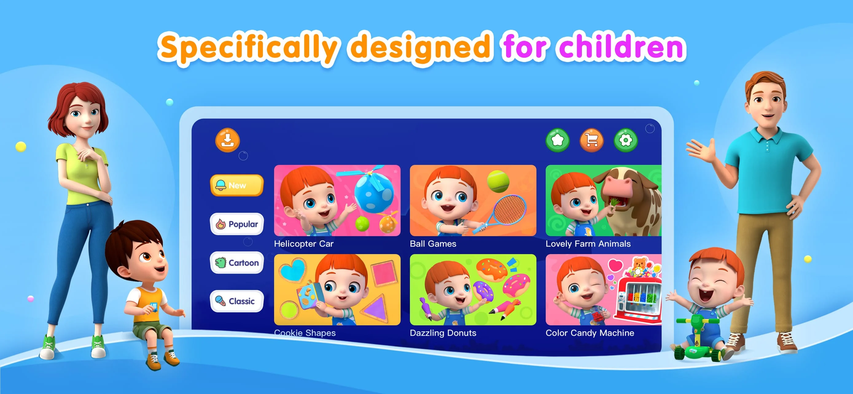 Kids Nursery Rhymes - Domi TV Screenshot 3