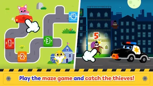 Baby Shark Car Town: Kid Games Screenshot 3