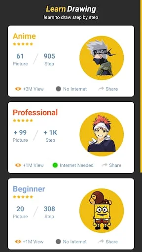 Learn Drawing Screenshot 1