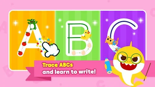 Baby Shark ABC Phonics: Games Screenshot 2