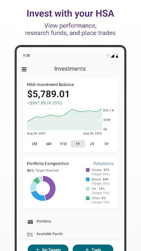 HealthEquity Mobile Screenshot 3