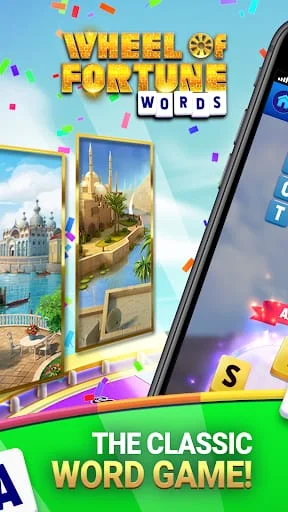 Wheel of Fortune Words Screenshot 1