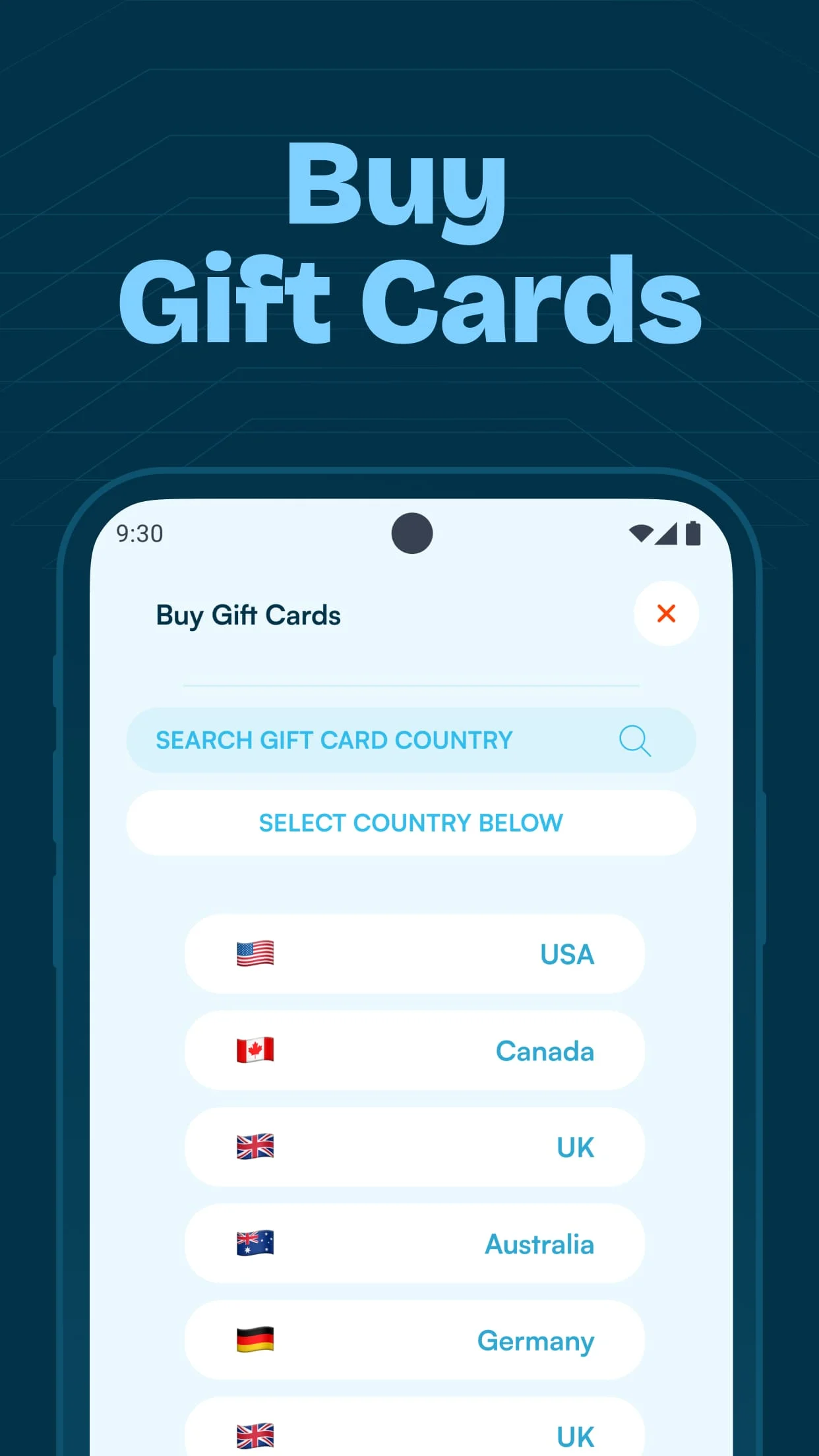 NOSH: Buy & Sell Gift Cards Screenshot 4