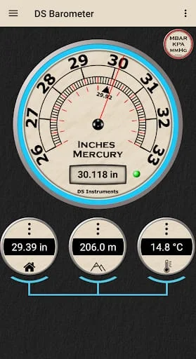 DS Barometer & Altimeter Screenshot 3