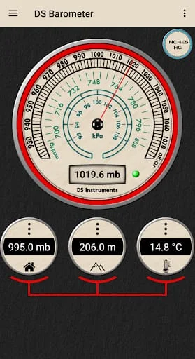 DS Barometer & Altimeter Screenshot 4