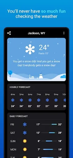 CARROT Weather Screenshot 4