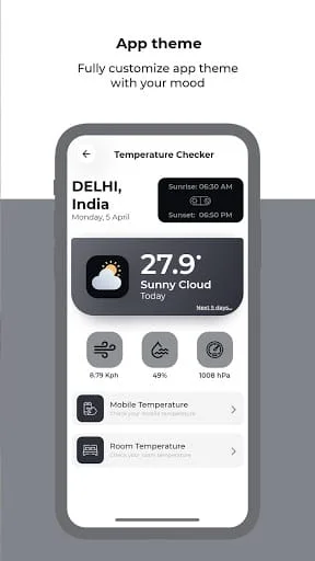 Weather & Temperature Checker Screenshot 2
